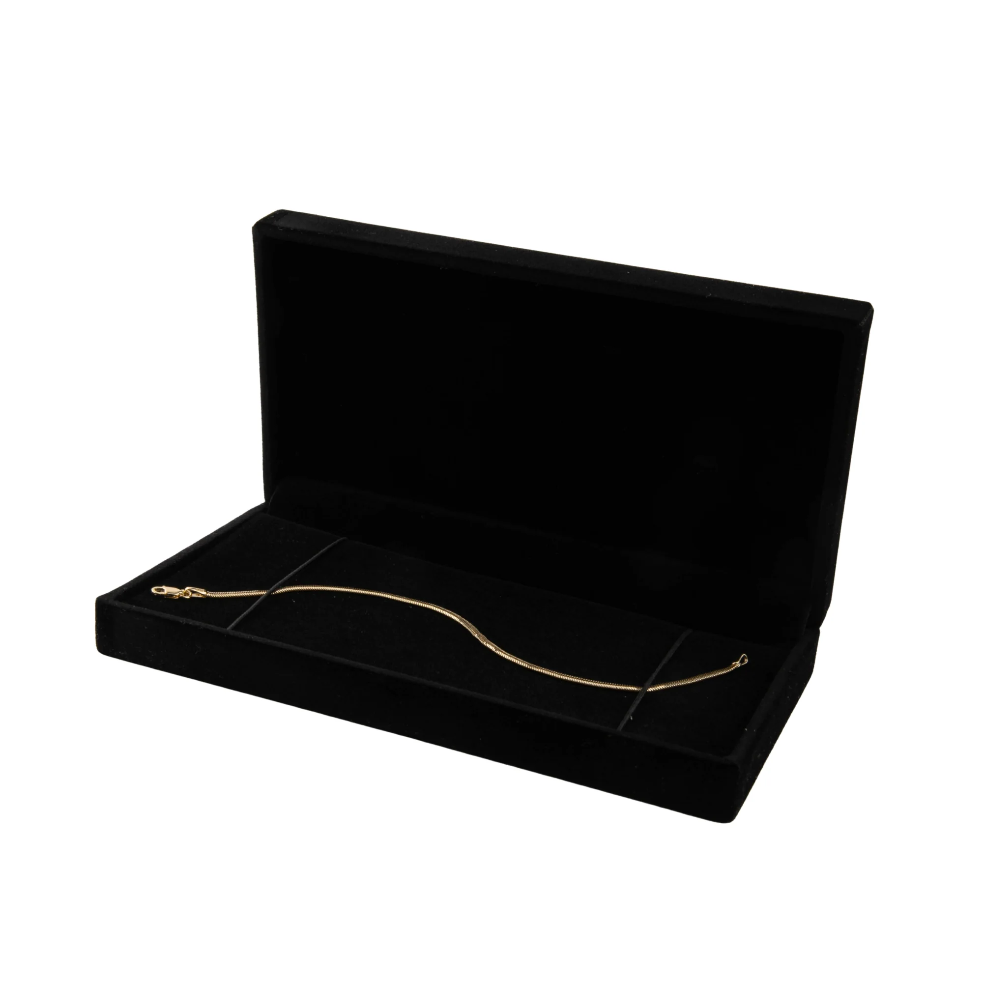 Cadeau d'Isabel black luxury bracelet and necklace box